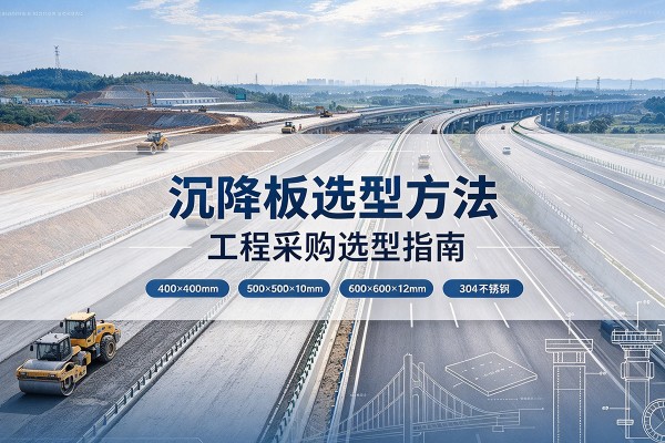 萝北沉降板选择方法