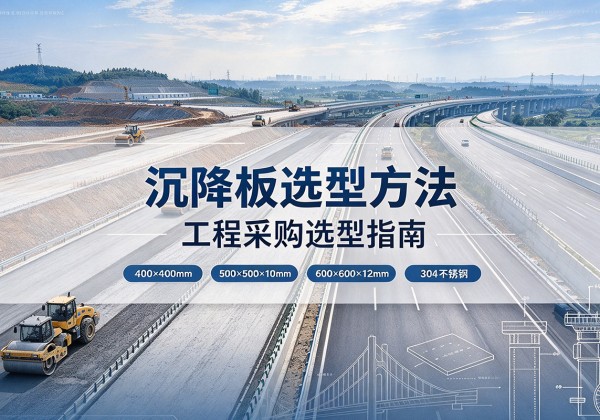萝北沉降板选择方法