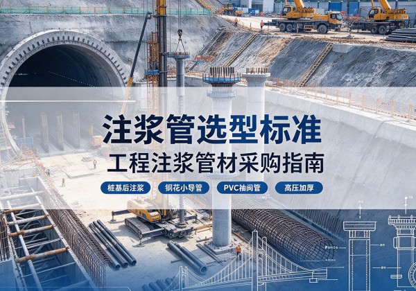 萝北注浆管选型标准
