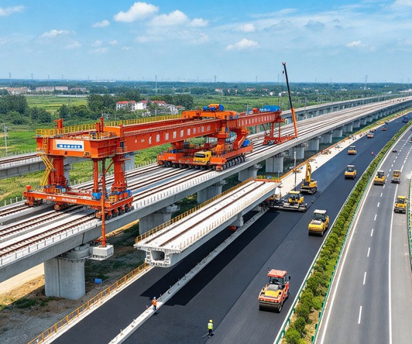 萝北公路建设